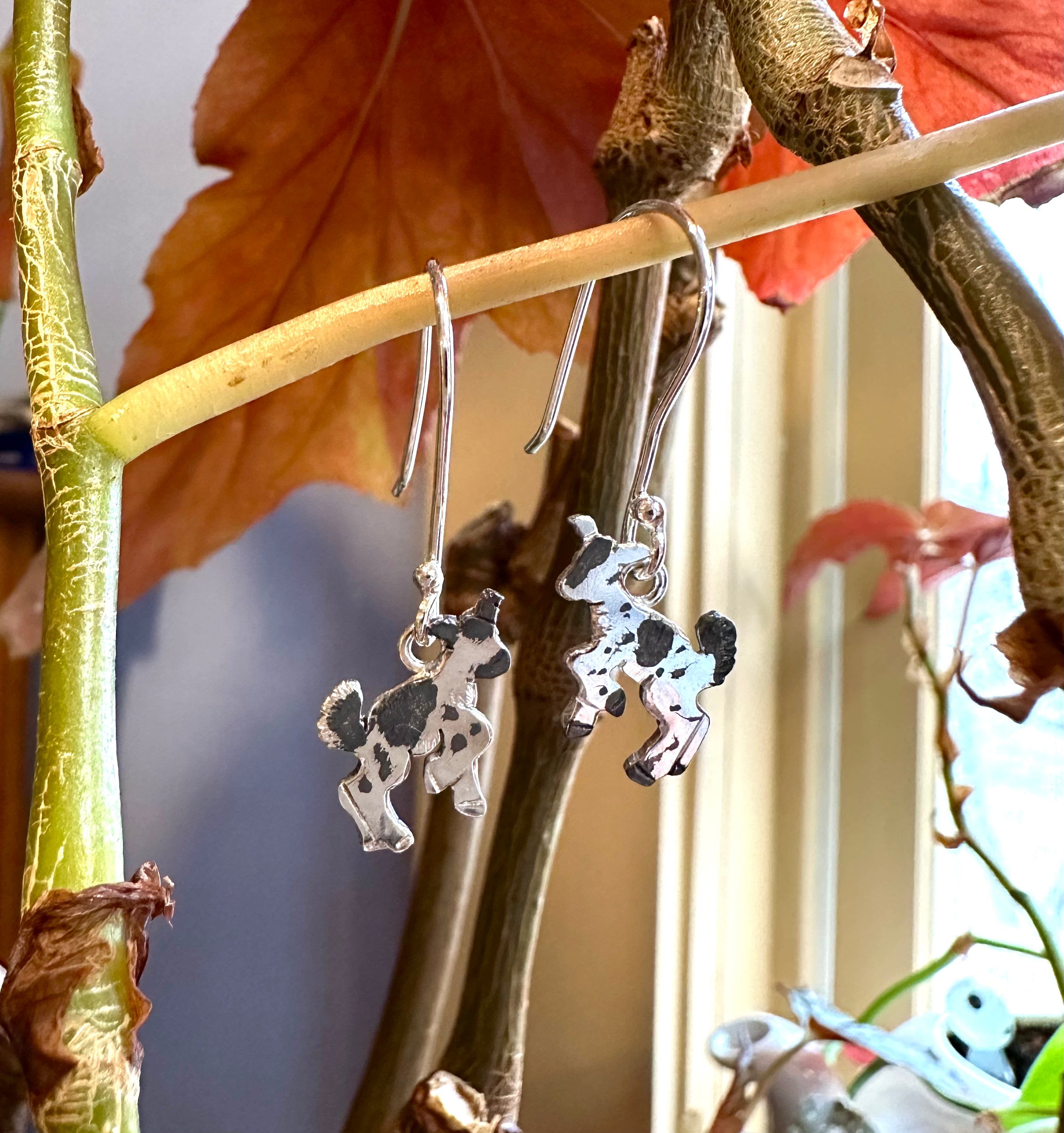 Jumpy Goat Earrings