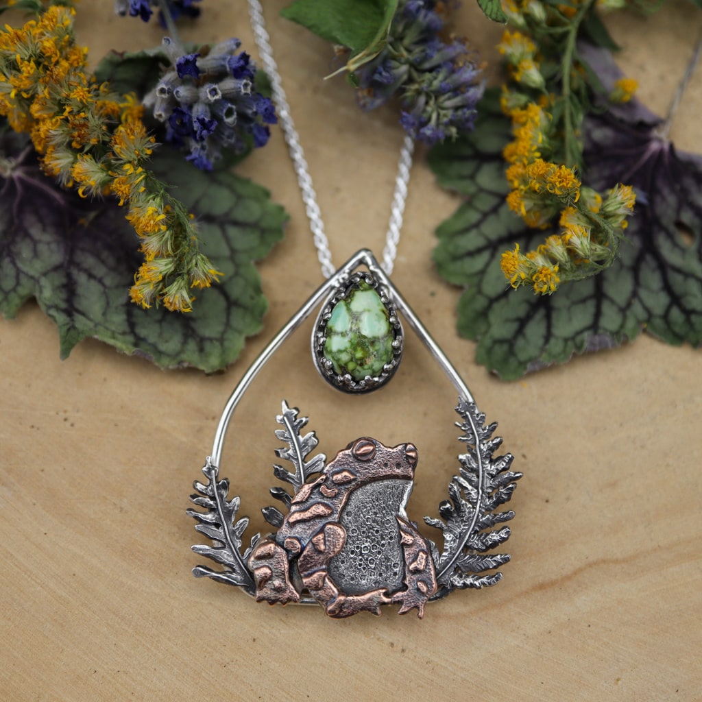 Baby Toad Necklace