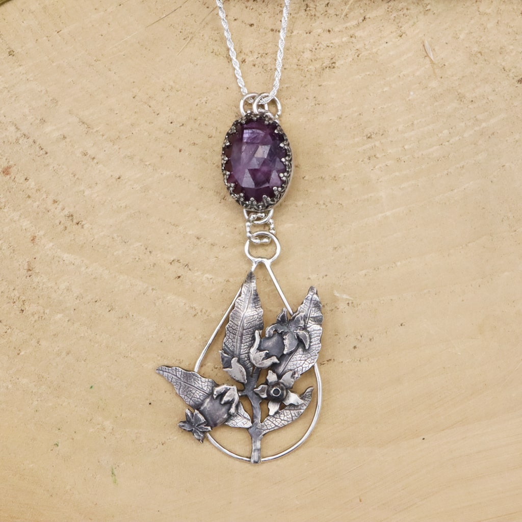 Deadly Nightshade, Belladonna, Necklace