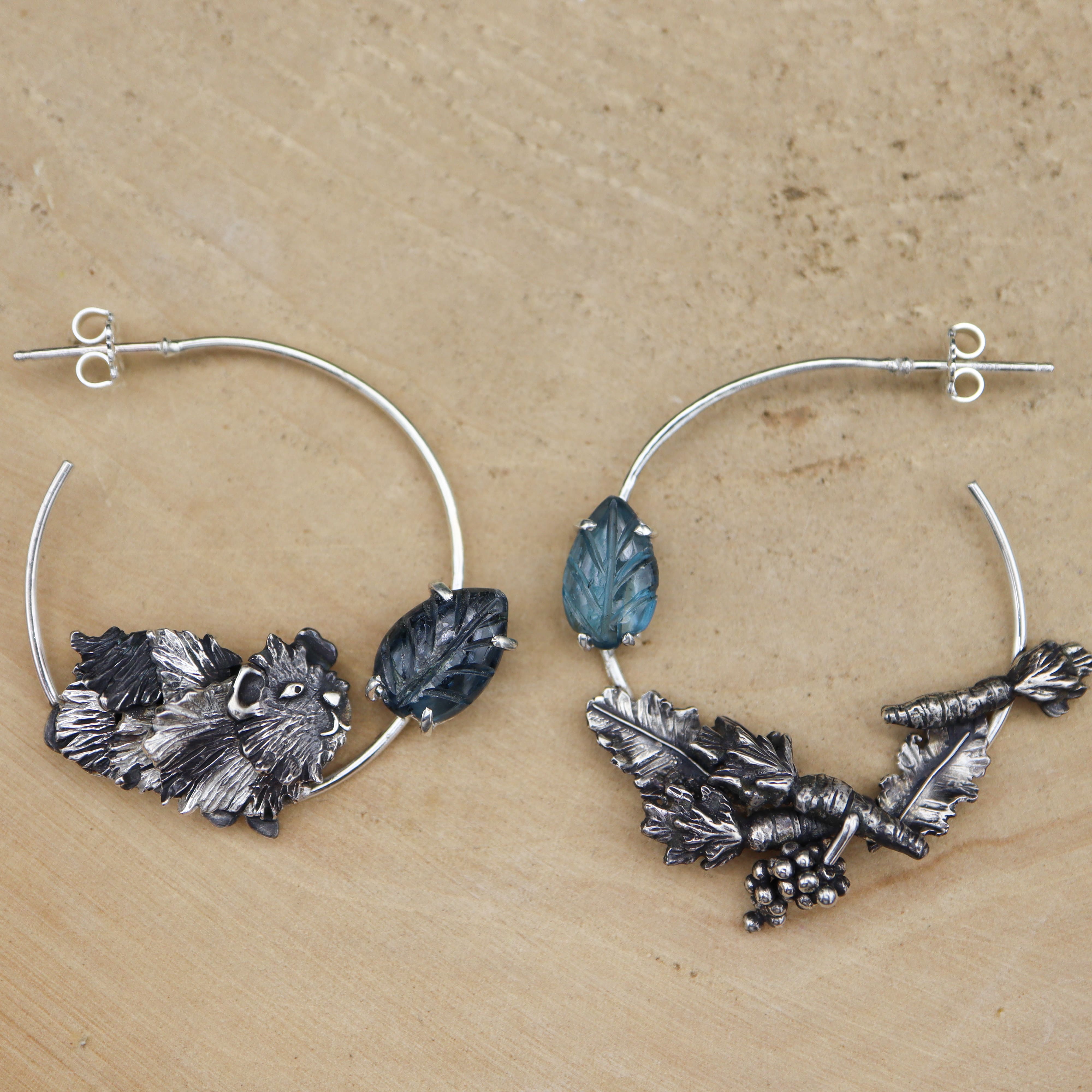 Mismatched Guinea Pig Hoops