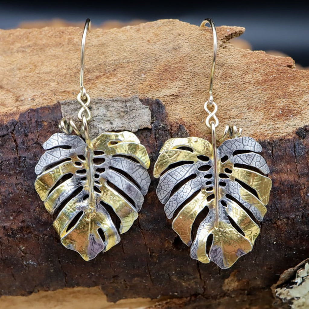 Personalized Variegated Houseplant Jewelry