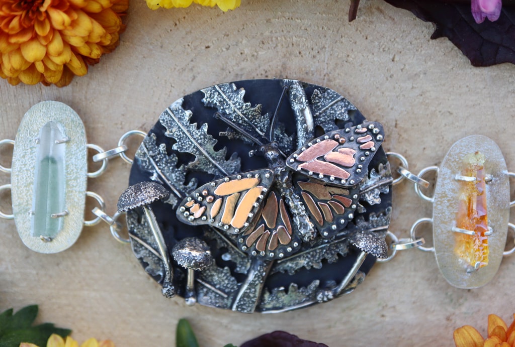 Monarch Garden Bracelet