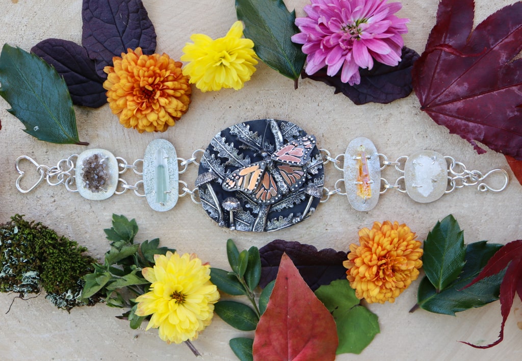 Monarch Garden Bracelet