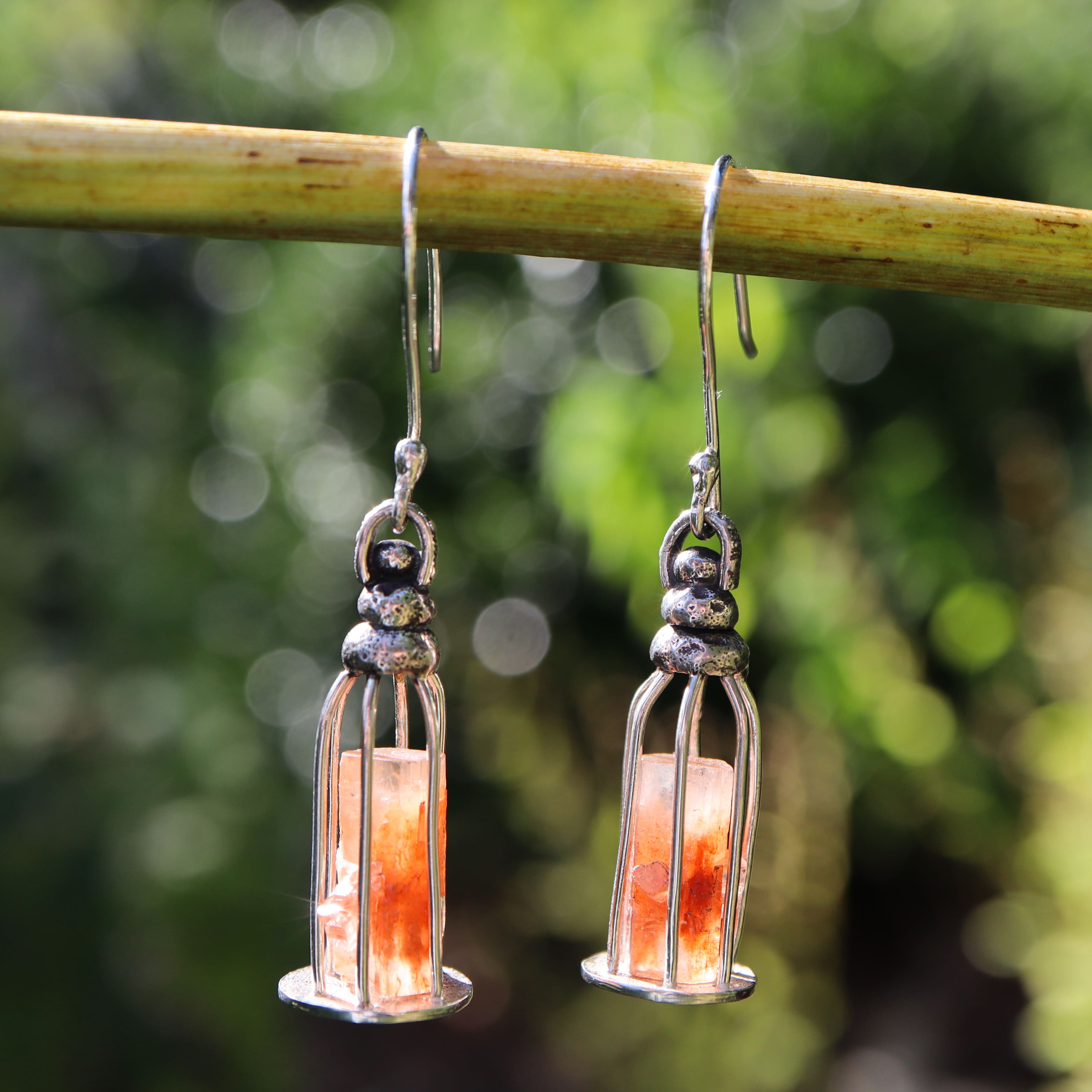 Aragonite Tower Earrings
