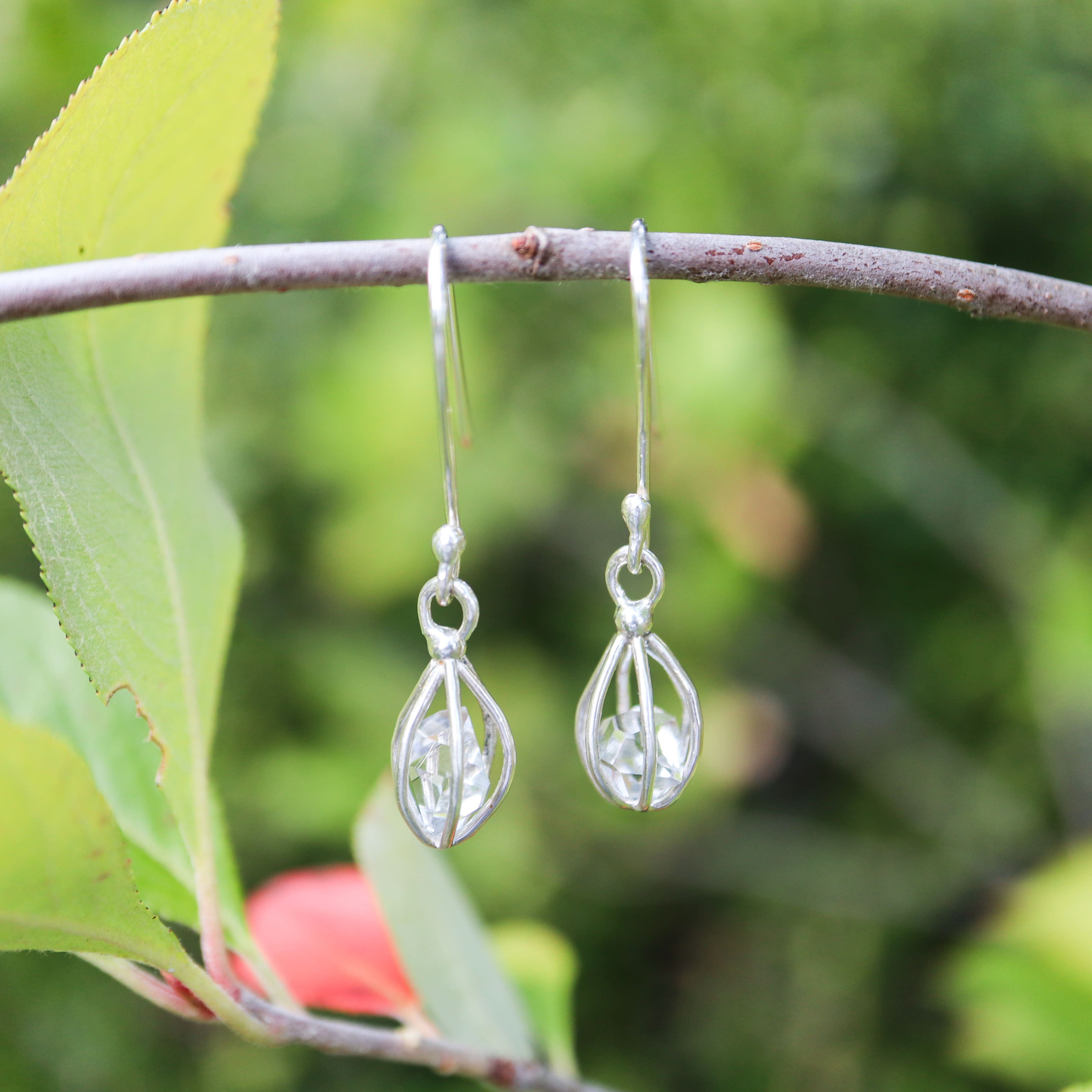Herkimer Dangle Earrings