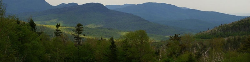 The White Mountains in New Hampshire that inspired the rings. 